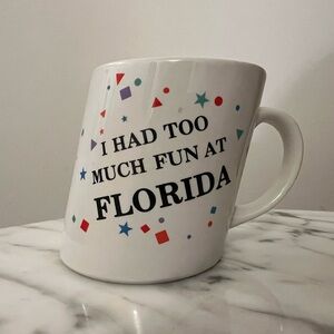 Slanted Colorful Florida Souvenir Mug